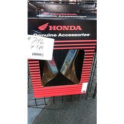 HONDA CHROME BACKREST MOUNTING BRACKETS