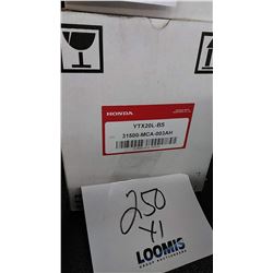 NEW HONDA BATTERY YTX20L-BS