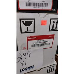 NEW HONDA BATTERY YTX14-BS  /$85.00