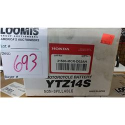 MOTORCYCLE BATTERY LOT 692/689/693