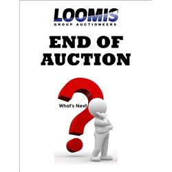 THIS AUCTION SESSION IS OVER, WHAT IS NEXT ?