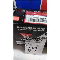 NEW POWERSPORTS & SPECIALTY BATTERY 6N6-3R-AHM