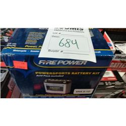 NEW POWERSPORTS BATTERY KIT 6N5-5-1D/$23.95