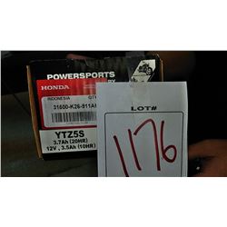 NEW BATTERY YT255 HONDA  POWERSPORTS