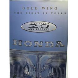Honda Gold Wing  Anniversary     Book