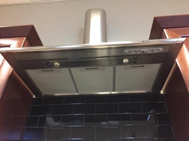 NEW Faber Stainless Steel High Output Range Hood Fan.
