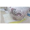 Image 2 : Large Painted White Porcelain/Ceramic Planter 20.5" Top Dia., 18" H