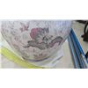Image 3 : Large Painted White Porcelain/Ceramic Planter 20.5" Top Dia., 18" H