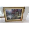 Image 2 : "The Garden of Prayer" by Thomas Kinkade, 43.5 x 35, Ltd. Ed Lithograph 525/600 w/ COA