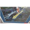 Image 3 : Framed Koi Fish Print, Original Signature 29.5 x 35