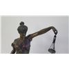 Image 2 : Tall Lady Justice Mixed Metal (Bronze?) Statue, Approx. 23" H
