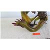 Image 8 : Large Painted Metal (Heavy Metal) Dragon, Approx. 20 x 16
