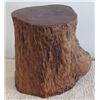 Image 1 : Natural Wood Stand Approx 9" Dia, 12"H