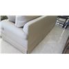 Image 8 : Beige Sofa by Drexel Heritage (from C.S. Wo), Tightly Woven Fabric 6'4" L x 2'11" D, Arm Ht 2'6"