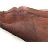 Image 3 : Wooden Bed w/Carved Accents, Queen Size (includes 12" mattress)