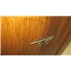 Image 11 : Solid Dark Wood Sideboard Cabinet Approx. 6'6 x 20" x 33" H (some damage-see last pictures), may hav