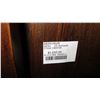 Image 13 : Solid Dark Wood Sideboard Cabinet Approx. 6'6 x 20" x 33" H (some damage-see last pictures), may hav