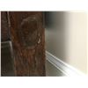 Image 18 : Solid Dark Wood Sideboard Cabinet Approx. 6'6 x 20" x 33" H (some damage-see last pictures), may hav