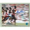 Image 1 : Ben Johnson Canada Autographed Olympic Games Running Fast 8x10 Photo (AJ SPORTS COA)