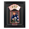 Image 1 : Daniel Negreanu Poker Star Autographed Maple Leafs Royal Flush 23x19 Frame (AJ SPORTS COA)