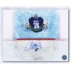 Image 1 : Ryan Miller Vancouver Canucks Autographed Overhead Goalie Crease 8x10 Photo (AJ SPORTSWORLD)
