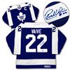 Image 1 : Rick Vaive Toronto Maple Leafs Autographed Retro CCM Hockey Jersey (AJ SPORTSWORLD)