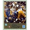 Image 1 : Angelo Mosca Hamilton Tiger-Cats Autographed CFL Football 8x10 Photo (AJ SPORTSWORLD)