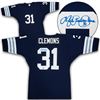 Image 1 : Mike "Pinball" Clemons Toronto Argonauts Autographed Custom CFL Football Jersey (AJ SPORTSWORLD)