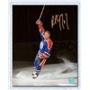 Image 1 : Paul Coffey Edmonton Oilers Autographed Banner Retirement Night 8x10 Photo (AJ SPORTSWORLD)