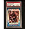 Image 1 : 1989 FLEER STICKER #5 MAGIC JOHNSON (NM-MT 8) PSA GRADED