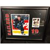 Image 1 : MARKUS NASLUND FRAMED HOCKEY PHOTO 20" X 18*