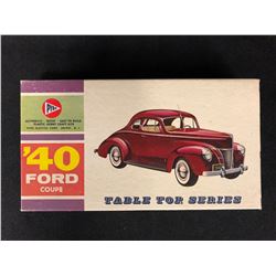 PYRO '40 FORD COUPE TABLE TOP SERIES UNASSEMBLED MODEL KIT