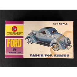 PYRO '36 FORD 3 WINDOW COUPE TABLE TOP SERIES UNASSEMBLED MODEL KIT