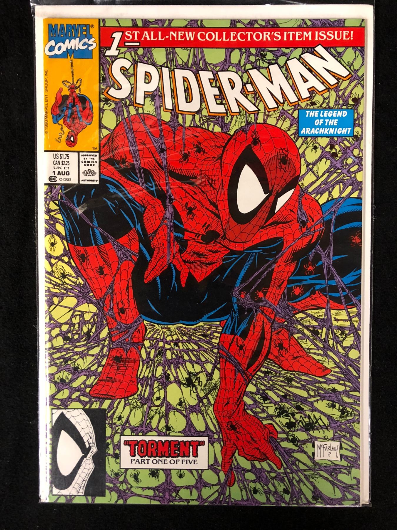 1st all new collector's item issue spider man the legend of the arachknight