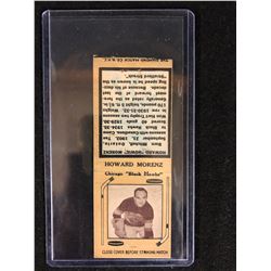 1930'S DIAMOND MATCHBOOK HOWARD MORENZ