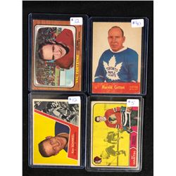 1950-60'S HOCKEY CARD LOT