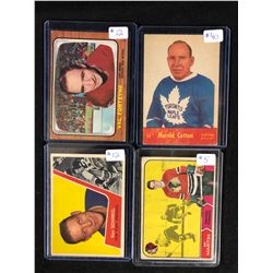 1950-60'S HOCKEY CARD LOT