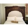 Image 1 : ASIAN, 5 PIECE, CARVED WOODEN KEYHOLE, VERY UNIQUE DECO FOR BED, BATH, ENTRANCE