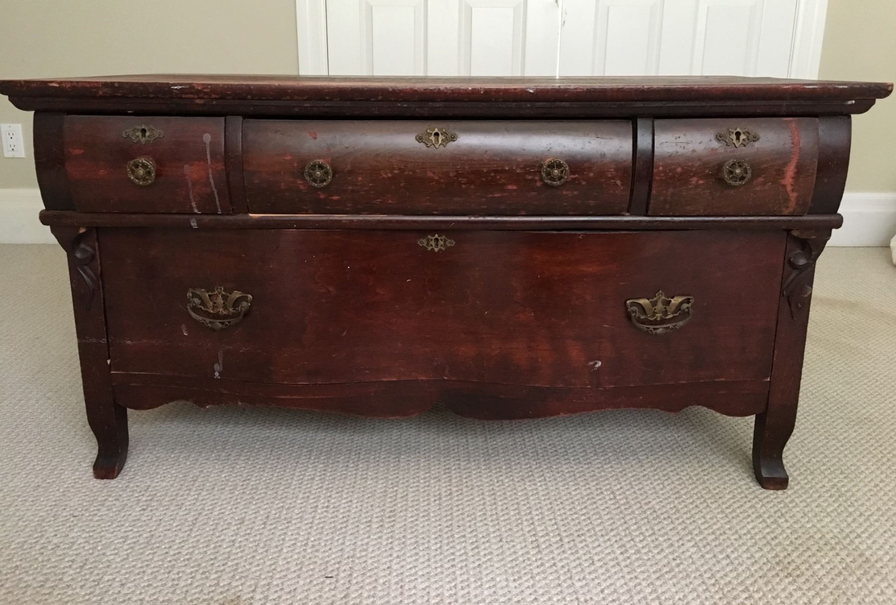 Antique Low Boy Dresser