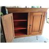 Image 2 : ANTIQUE PINE CUPBOARD, NO BASE