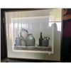 Image 1 : SAVARD, FRAMED, NUMBERED, CANADIAN ANTIQUE JUGS, PRINT