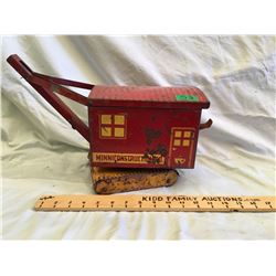 MINNI TOY, TIN CRANE