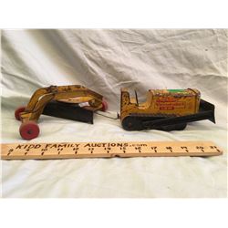 GR OF 2, MINNI TOY GRADERS