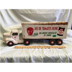 HEINZ TOMATO JUICE TRANSPORT TRUCK W / REAR DOOR