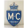 Image 1 : ORIG M-C FREEWAY ROAD SIGN