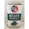 Image 2 : B/A, OUTBOARD/ UTILITY OIL, 1 QT, FULL