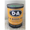 Image 1 : D-A, DIESEL OIL, 1 QT, FULL