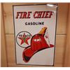 Image 1 : TEXACO, FIRE CHIEF, SSP PUMP PLATE, 10.5" X 16", 1986