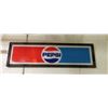Image 1 : PEPSI, FRAMED, PLASTIC SIGN