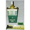 Image 1 : CITIES SERVICE, UTILITY OIL, 4 OZ. FULL